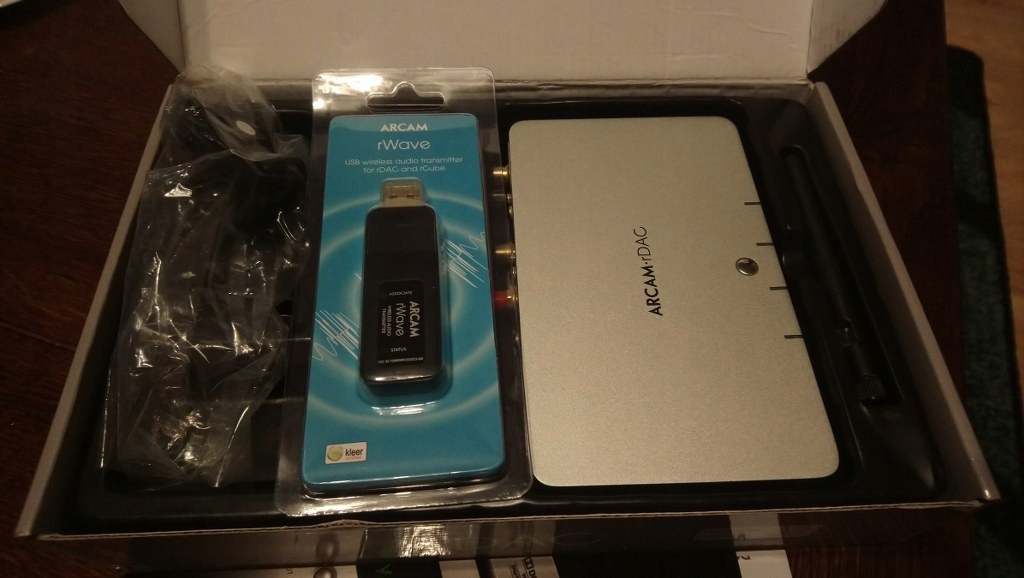 ARCAM rDAC + rWave DAC Wireless wifi