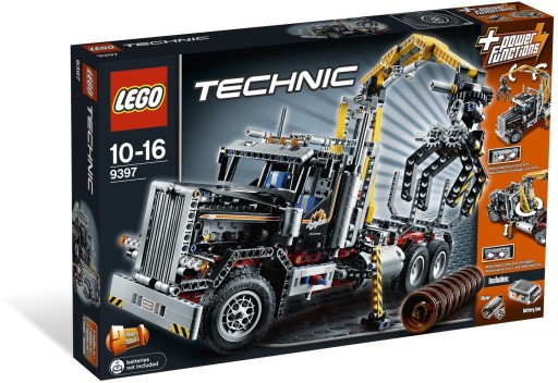 LEGO TECHNIC 9397 CIĘŻARÓWKA DO PRZEWOZU DREWNA