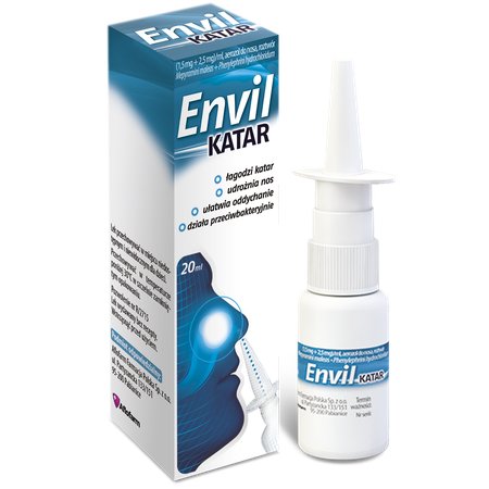 Envil katar aer.,  łagodzi katar, udrażnia nos
