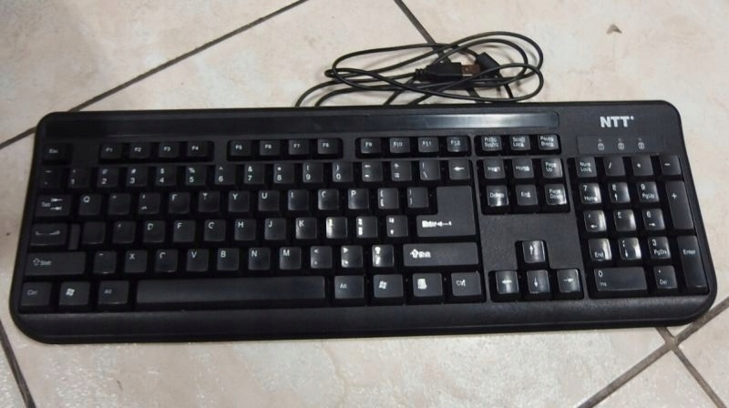 KLAWIATURA PRZEWODOWA USB NTT FAKKB02BKE