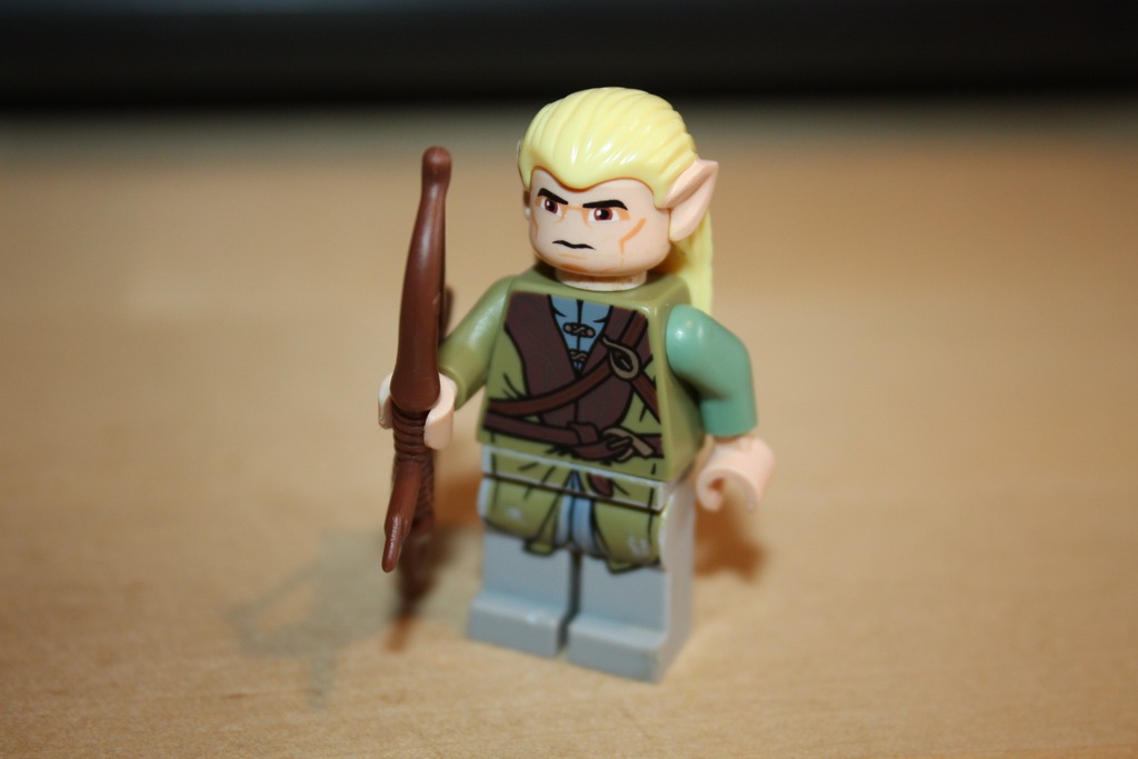 LEGO LOTR / HOBBIT - ELF LEGOLAS + ŁUK
