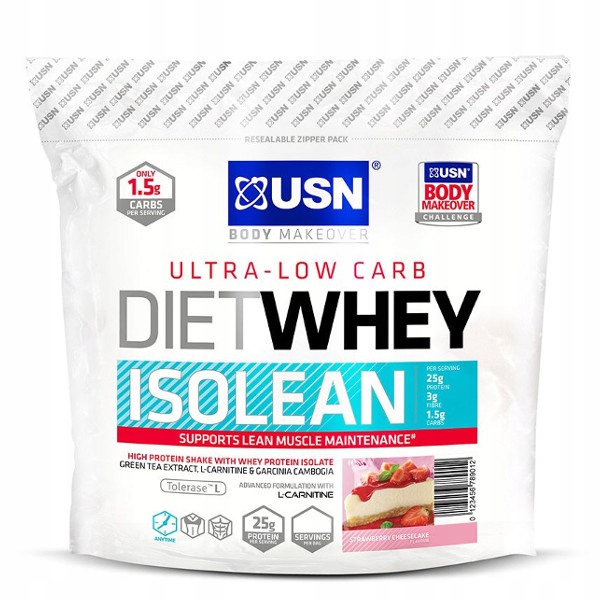 USN Diet Whey Iso Lean - 454g wanilia