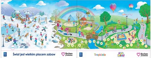 Plansze demonstracyjne Kocham przedszkole cz 3 WSi