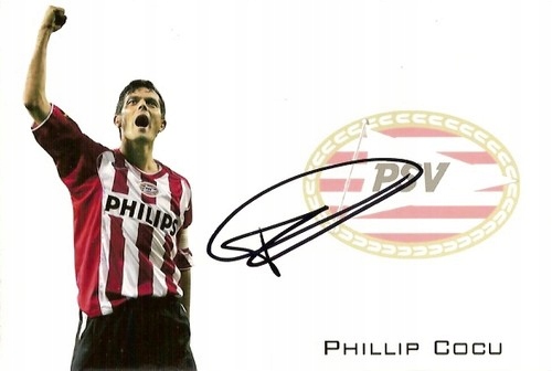 Autograf PHILLIP COCU! FC Barcelona, PSV!