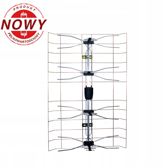 Antena satelitarna SKY 70cm zone 2 Grafit (72x56) + konwerter Quad