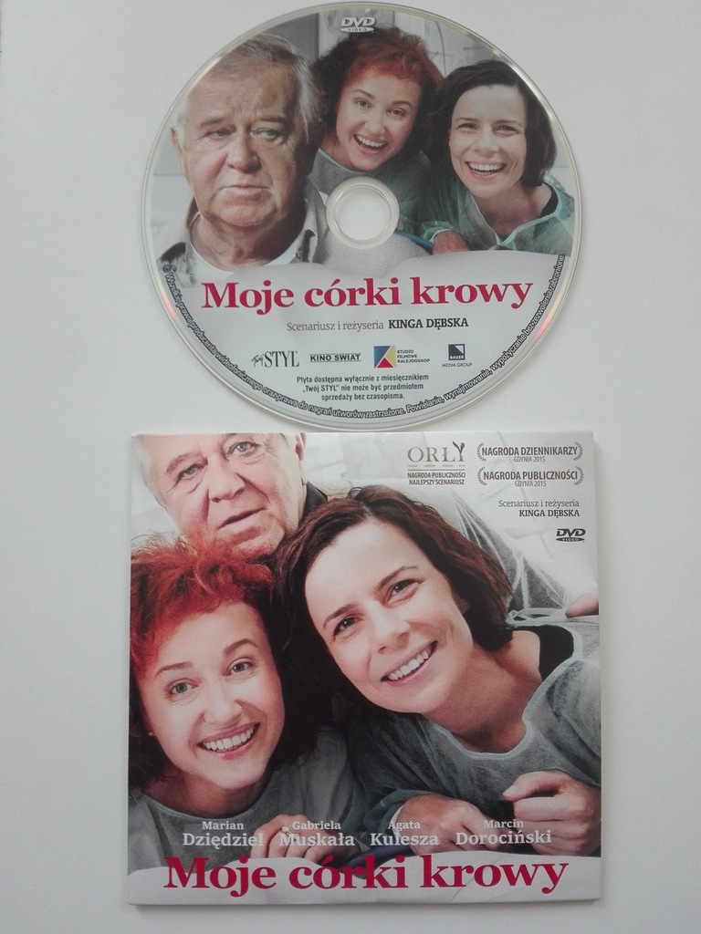 MOJE CÓRKI KROWY, polski film DVD, OKAZJA !