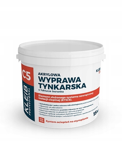 KLEIB C5 akrylowa wyprawa tynkarska SM