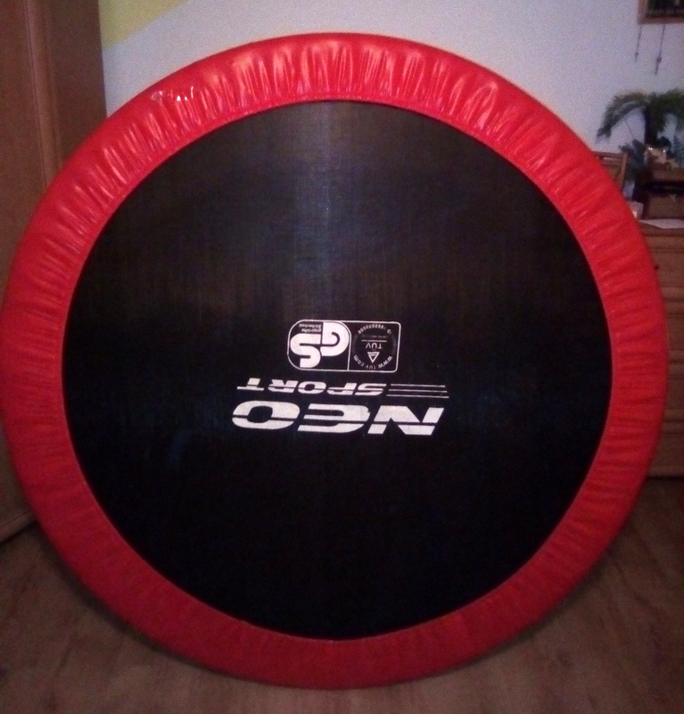 Duża trampolina batuta Neo-Sport 150cm