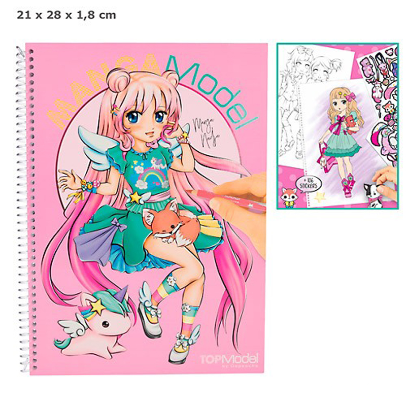 Top Model Szkicownik Manga Model 6581
