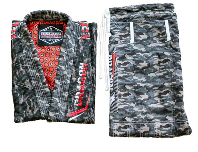KIMONO GI BJJ DRAGON MORO CAMO 450g A3,5 185cm