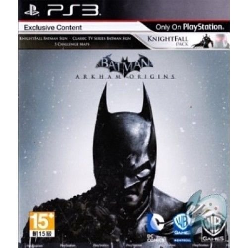 Batman Arkham Origins DLC Knightfall Pack PS3