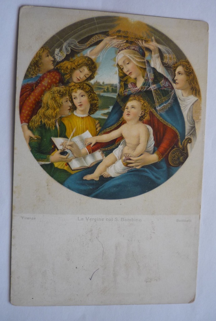 BOTTICELLI - MADONNA Z DZIECIĄTKIEM