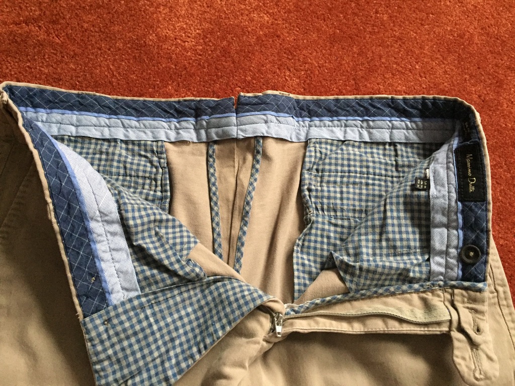 Eleganckie spodnie MASSIMO DUTTI r. 44 SLIM FIT