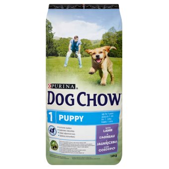 DOG CHOW Puppy - jagnięcina 14 kg