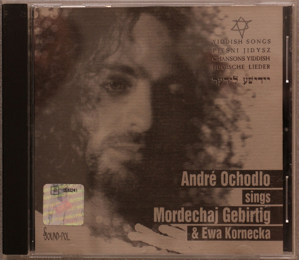 Andre Ochodlo sings Mordechaj Gebirtig CD BCM