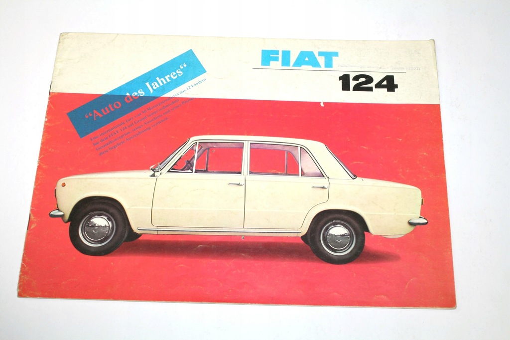 prospekt - FIAT 124