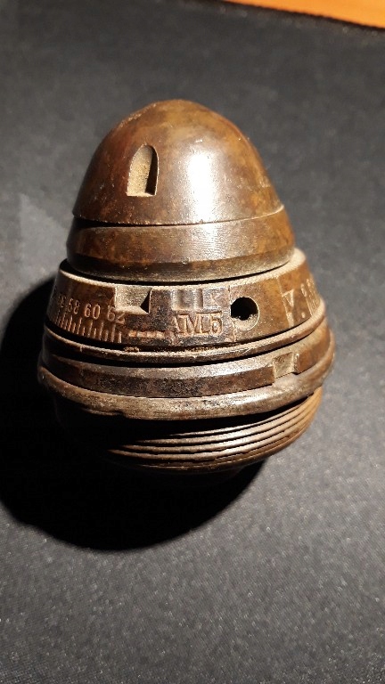 Rzadki zapalnik M5 do szrapnela 8cm Austro Węgry