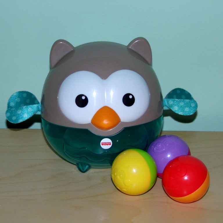 KULECZKA SÓWECZKA FISHER PRICE SOWA PIŁECZKI
