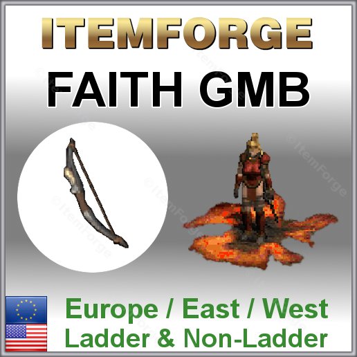 Wiara GMB +3 Łuk Faith 2H (Diablo 2 Ladder / NoN)
