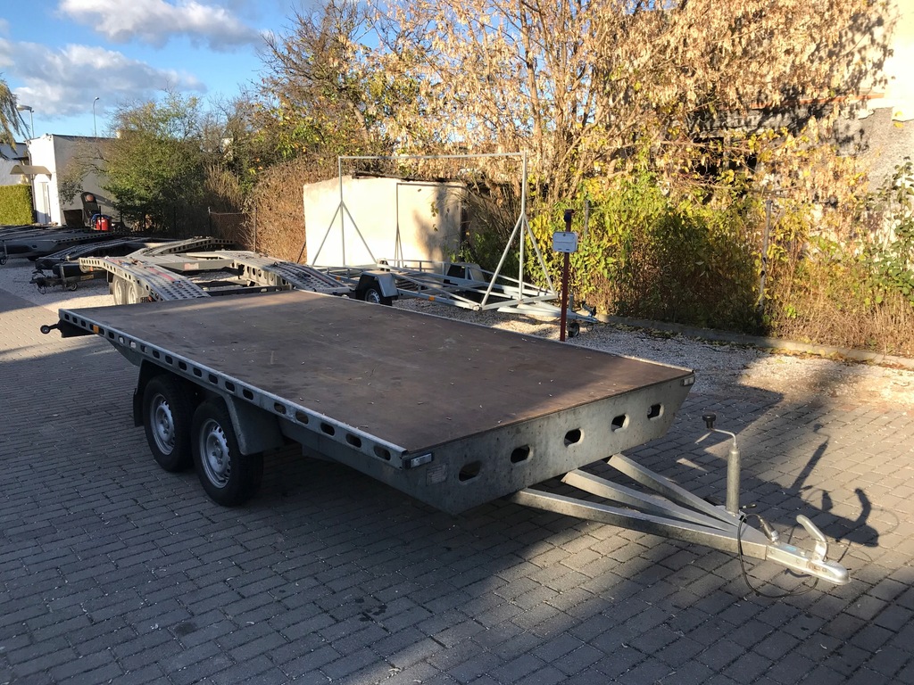 Przyczepa platforma Rydwan C-750/L5