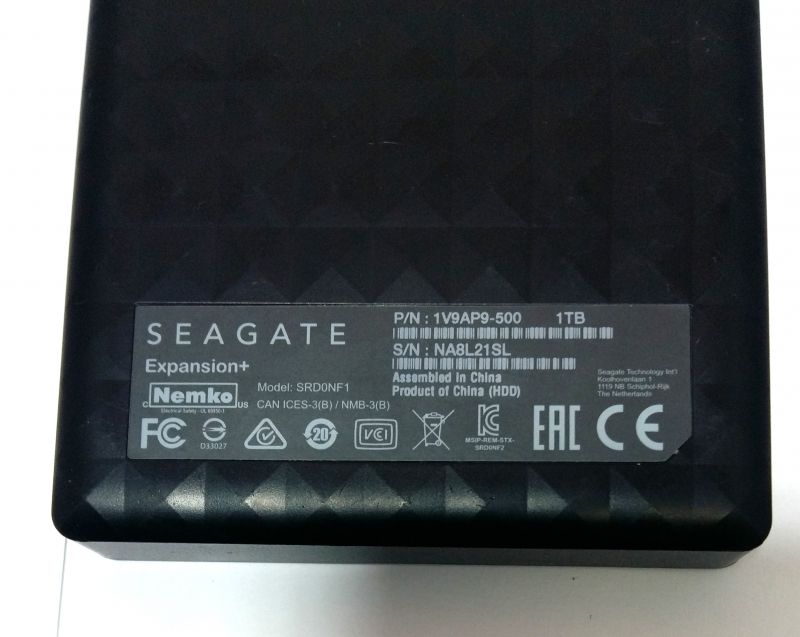 DYSK SEAGATE SRD0NF1 1TB - 7370042431 - oficjalne archiwum Allegro