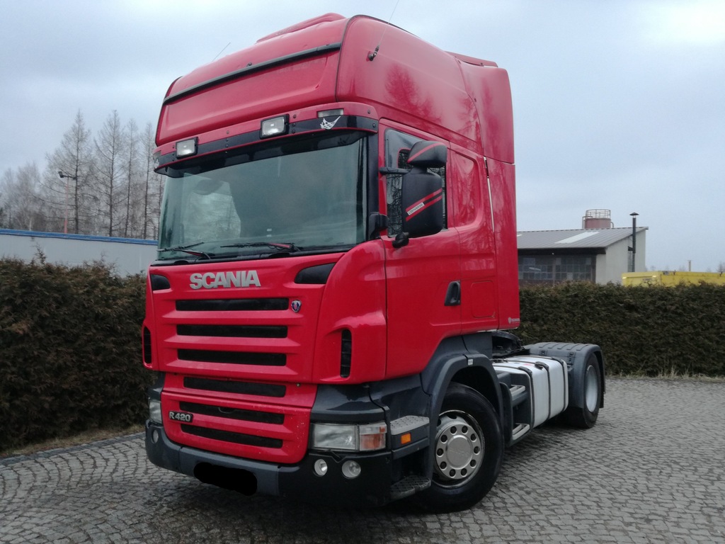 SCANIA R 420 EURO 4, 2007, HYDRAULIKA, TOPLINE