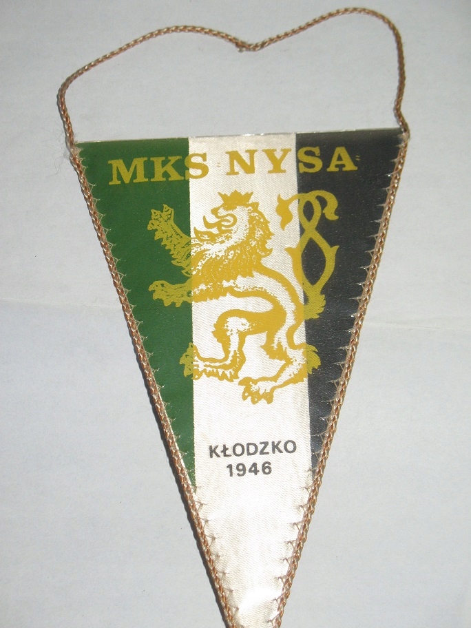 MKS NYSA KŁODZKO proporczyk