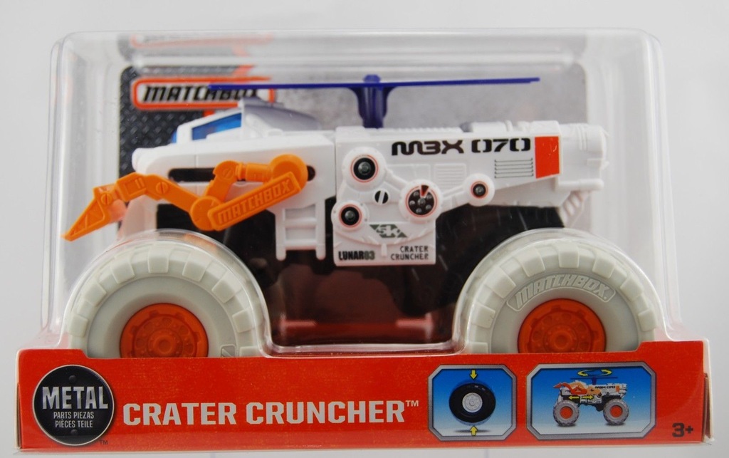 MATCHBOX CRATER CRUNCHER LUNAR POJAZD 1:24 ŁÓDŹ