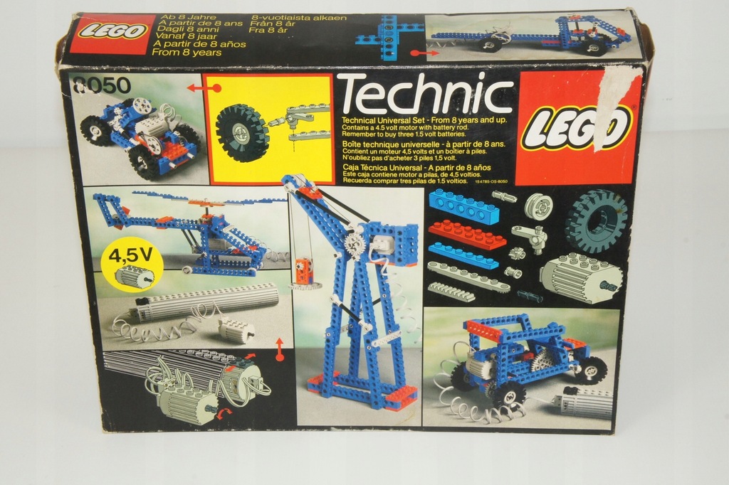 Klocki LEGO TECHNIC 8050 Universal Building Set 7516264659 oficjalne archiwum Allegro