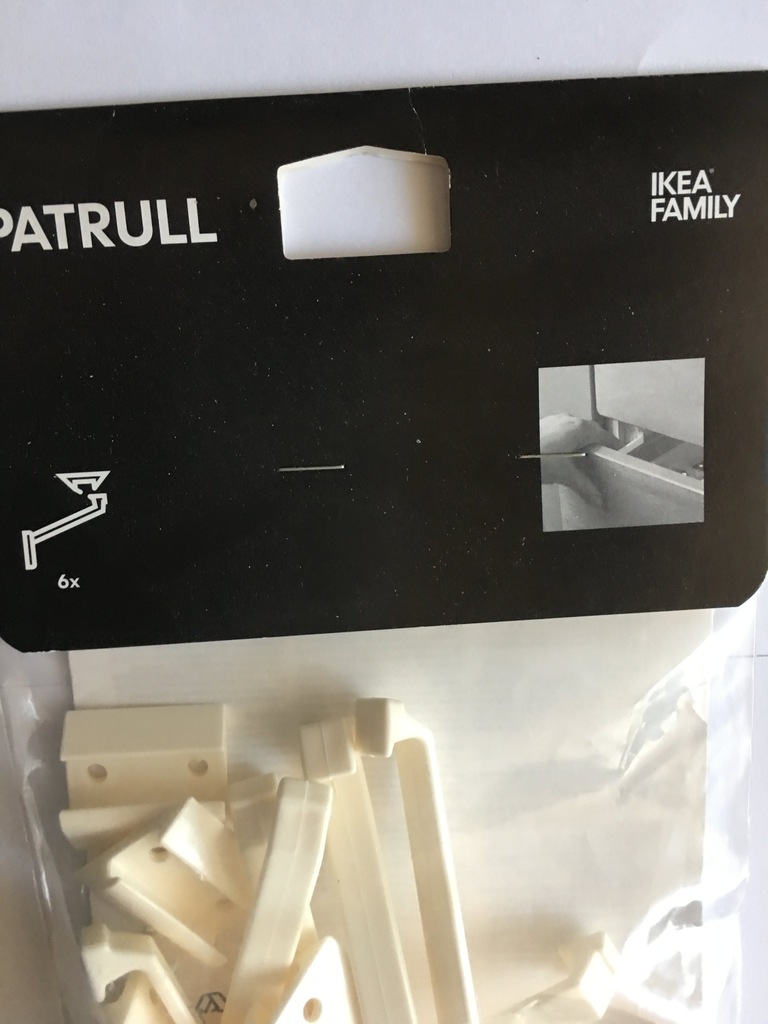 IKEA PATRULL - Blokada szafki drzwi szuflady x 3