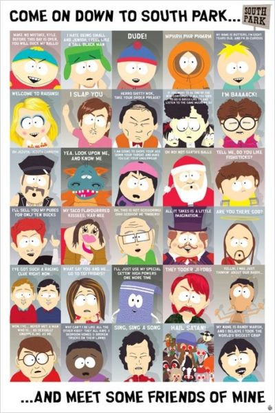 MIASTECZKO SOUTH PARK plakat 61x91cm /PP32270