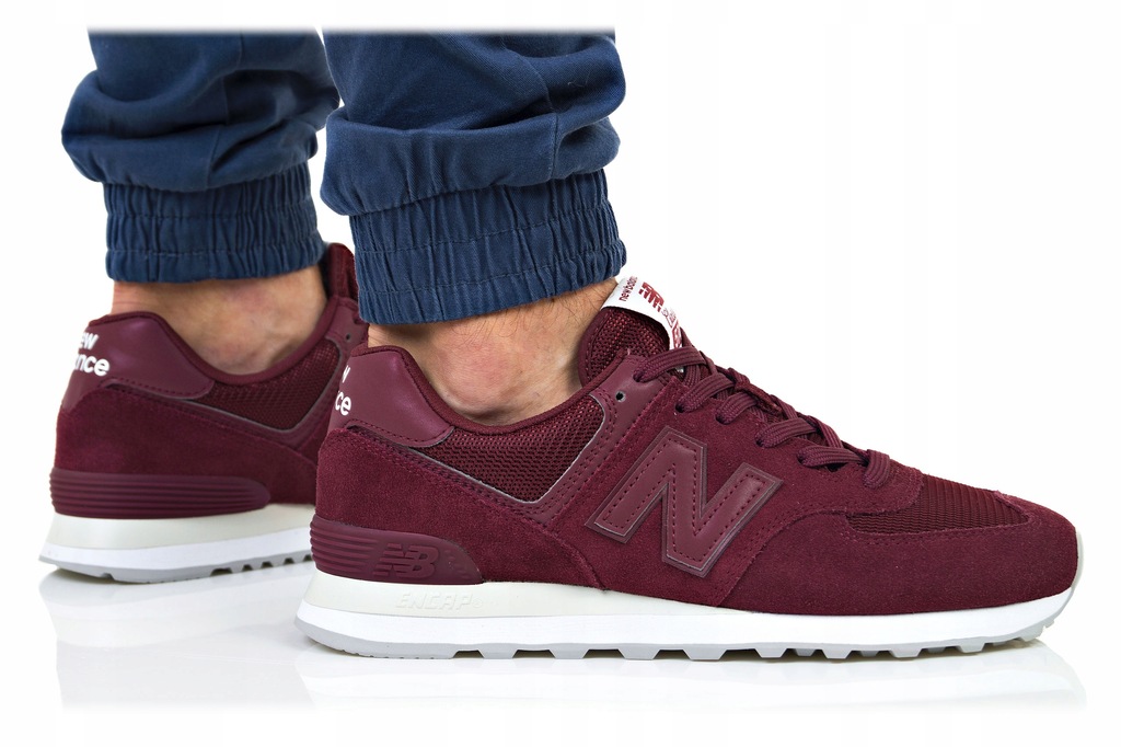 BUTY NEW BALANCE MĘSKIE 574 ML574ETD BORDOWE