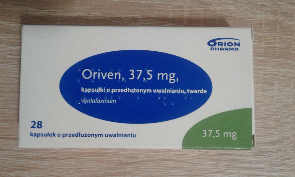 ORIVEN 37,5 mg Venlafaxinum