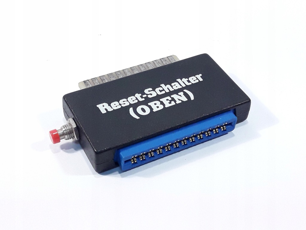 COMMODORE 64 MODUŁ RESET SCHALTER OBEN