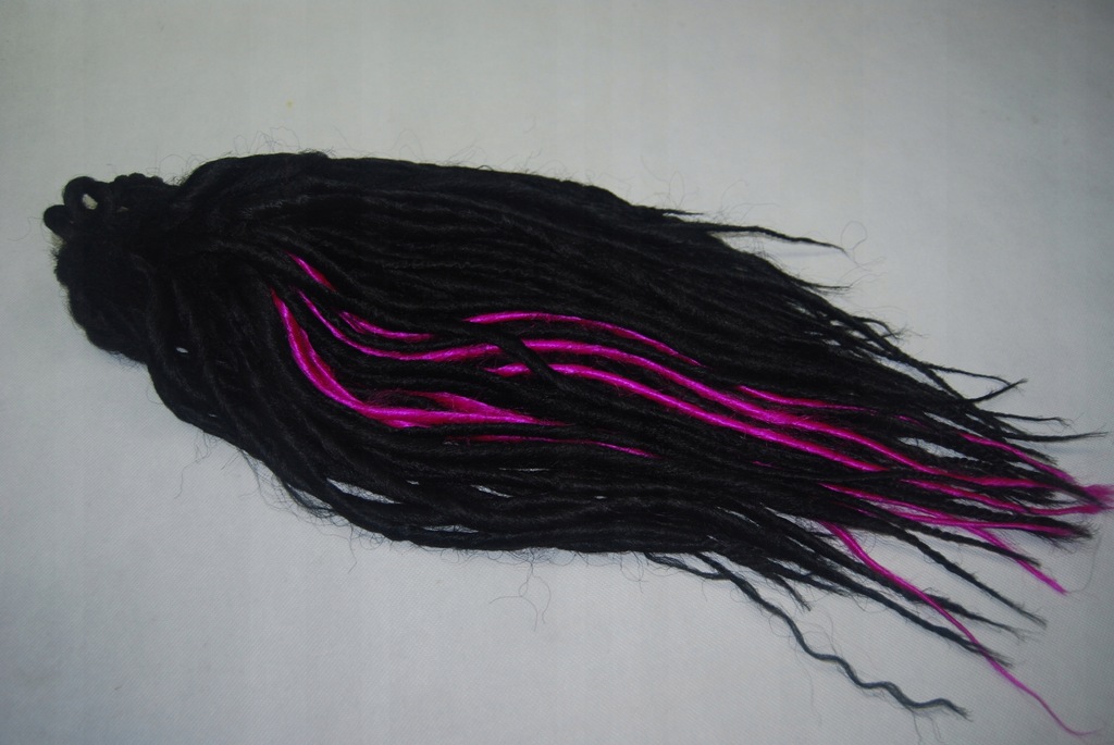Dredy syntetyczne dopinka kitka gothic punk cyber