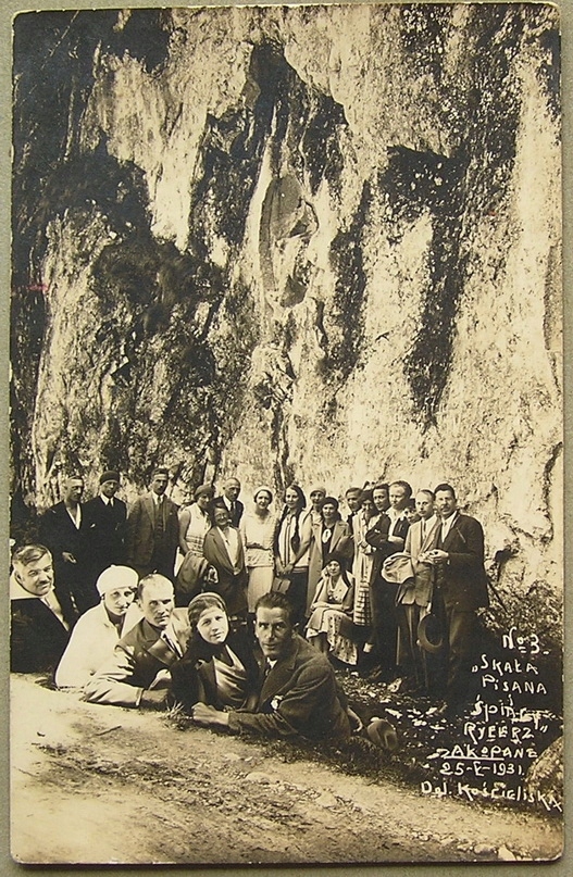 Skała Pisana i Śpiący Rycerz Zakopane 1931
