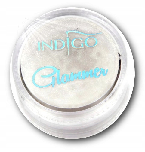INDIGO Efekt Pyłek GLAMMER SILVER Srebrny HIT !!!