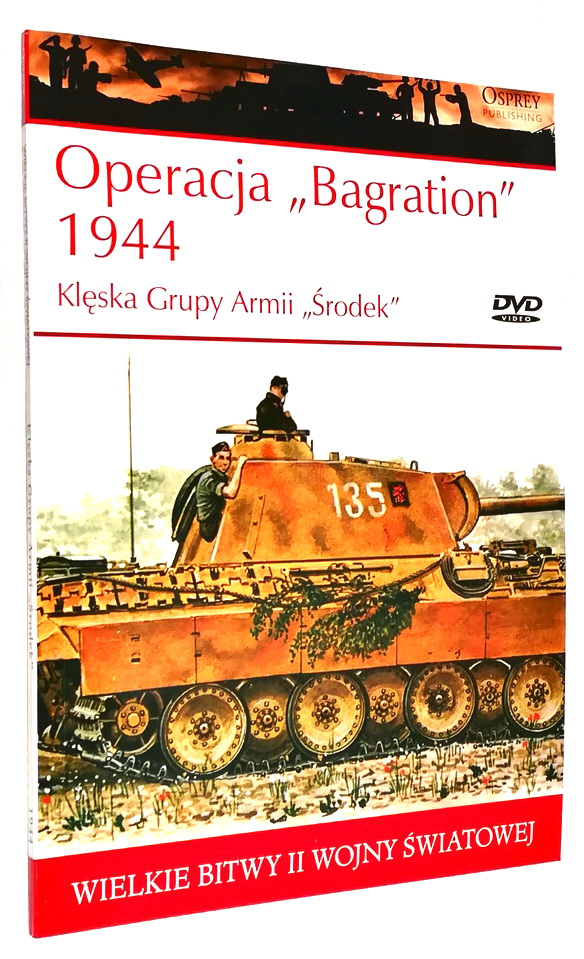 OPERACJA BAGRATION 1944 + DVD  WB II WŚ  NOWA  WOW