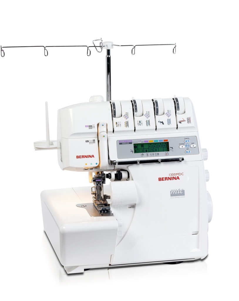 BERNINA 1300 MDC - OWERLOK 5-nitkowy + RENDERKA