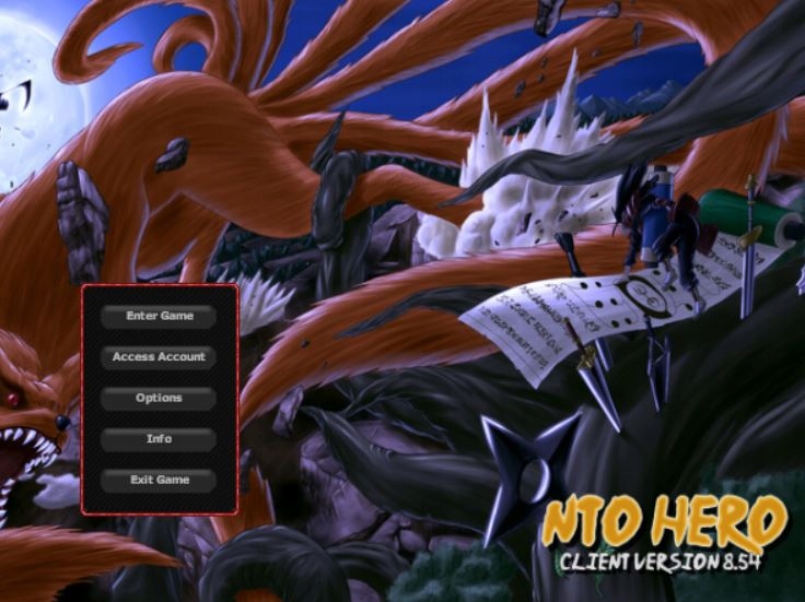 NARUTO OTS SERVER TIBIA FULL PAKIET ZARABIAJ