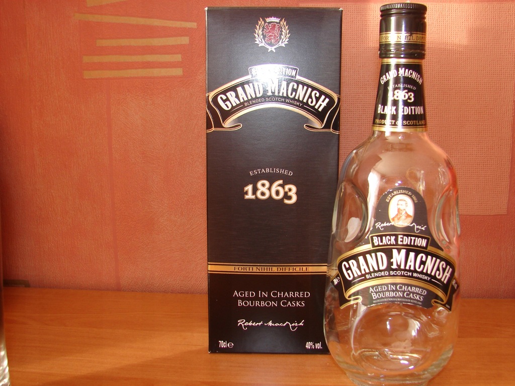 GRAND McNISH BUTELKA PO WHISKY