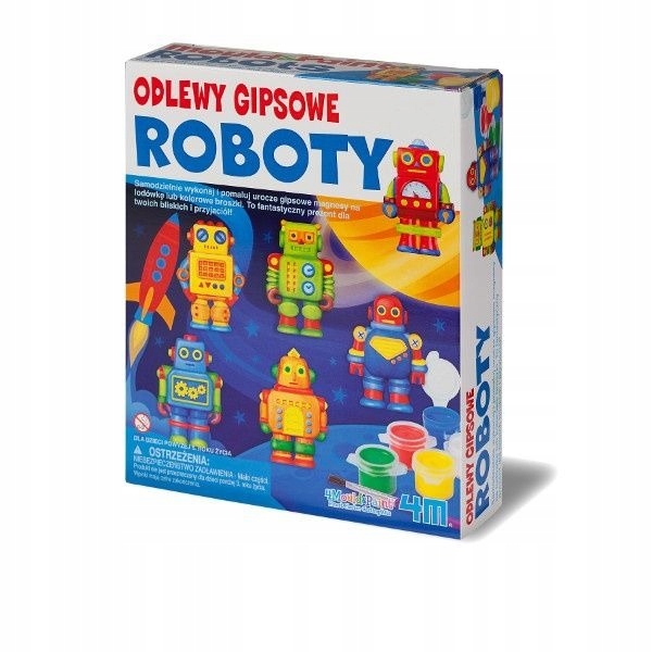 ODLEWY GIPSOWE FIGURKI Roboty 4653 4M