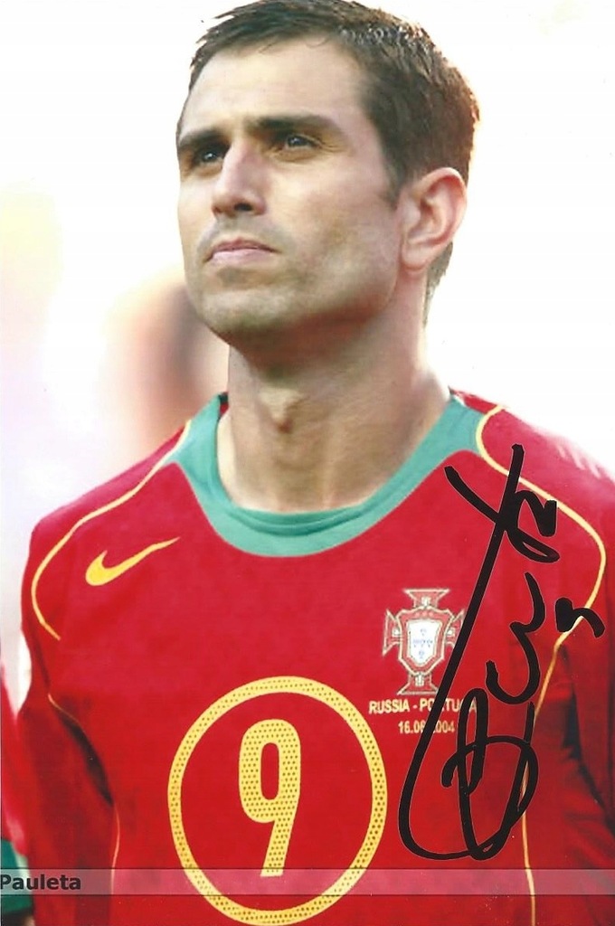 PAULETA oryginalny autograf!