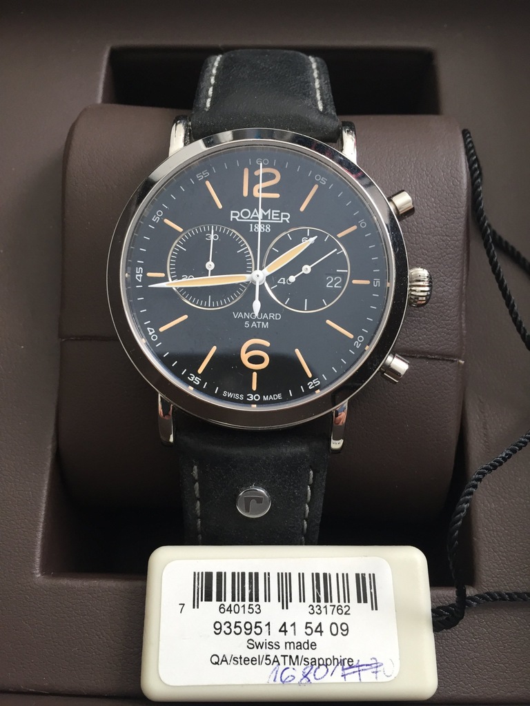 Roamer vanguard chrono ii hot sale