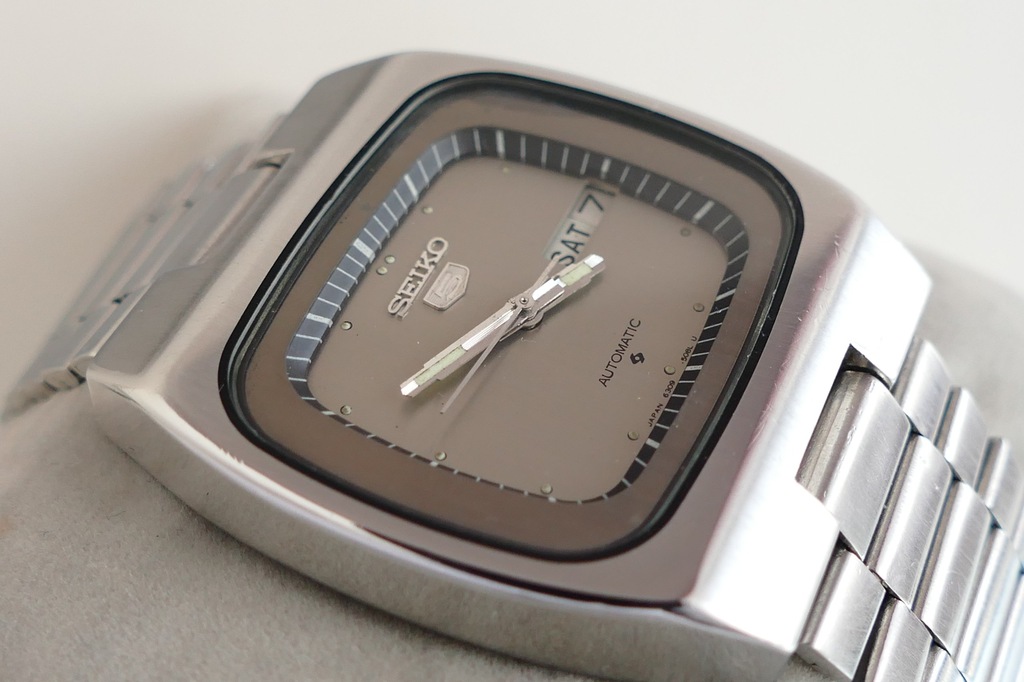 Duży Seiko 5 Automatic 6309-5080 '80 rok Telewizor