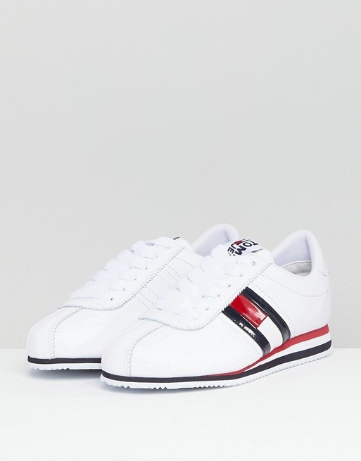 Tommy jeans retro flag hot sale sneaker