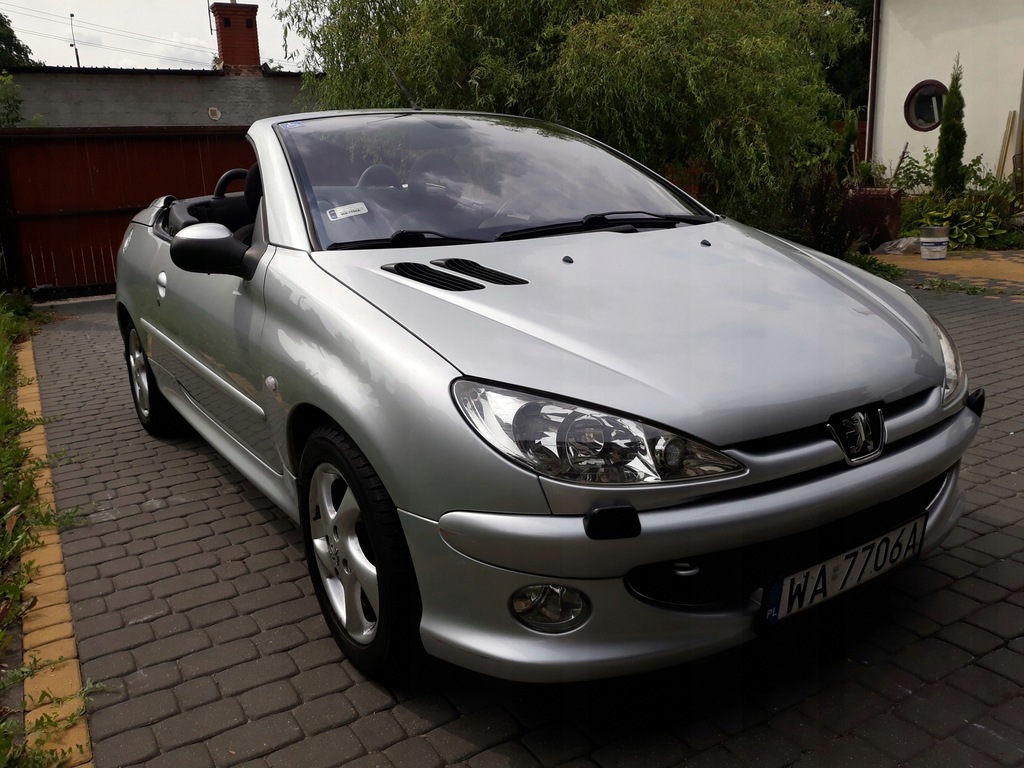 Peugeot 206 cc cabrio także dla niepełnosprawnego