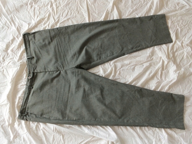 Spodnie Męskie Wizytowe Garniturowe Pas 126cm