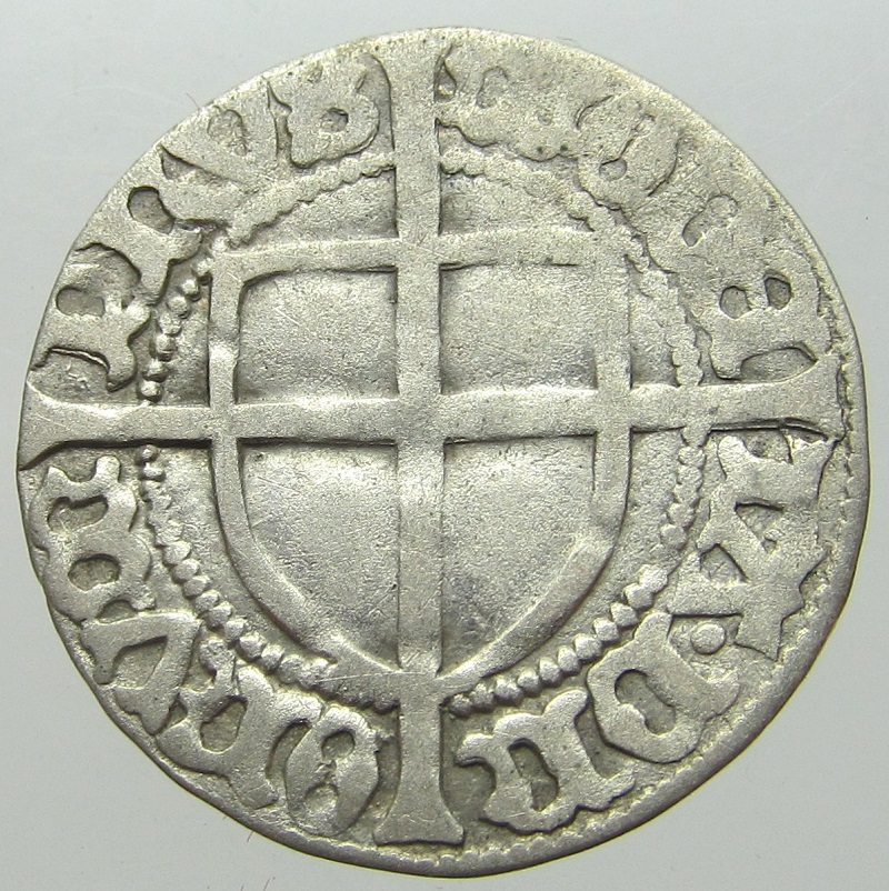 Jan von Tiefen 1489-1497 Grosz Krzyżacki