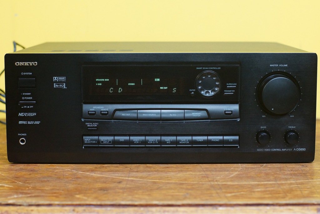 WZMACNIACZ  ONKYO A-DS650 SUPER 410 WATT OKAZJA